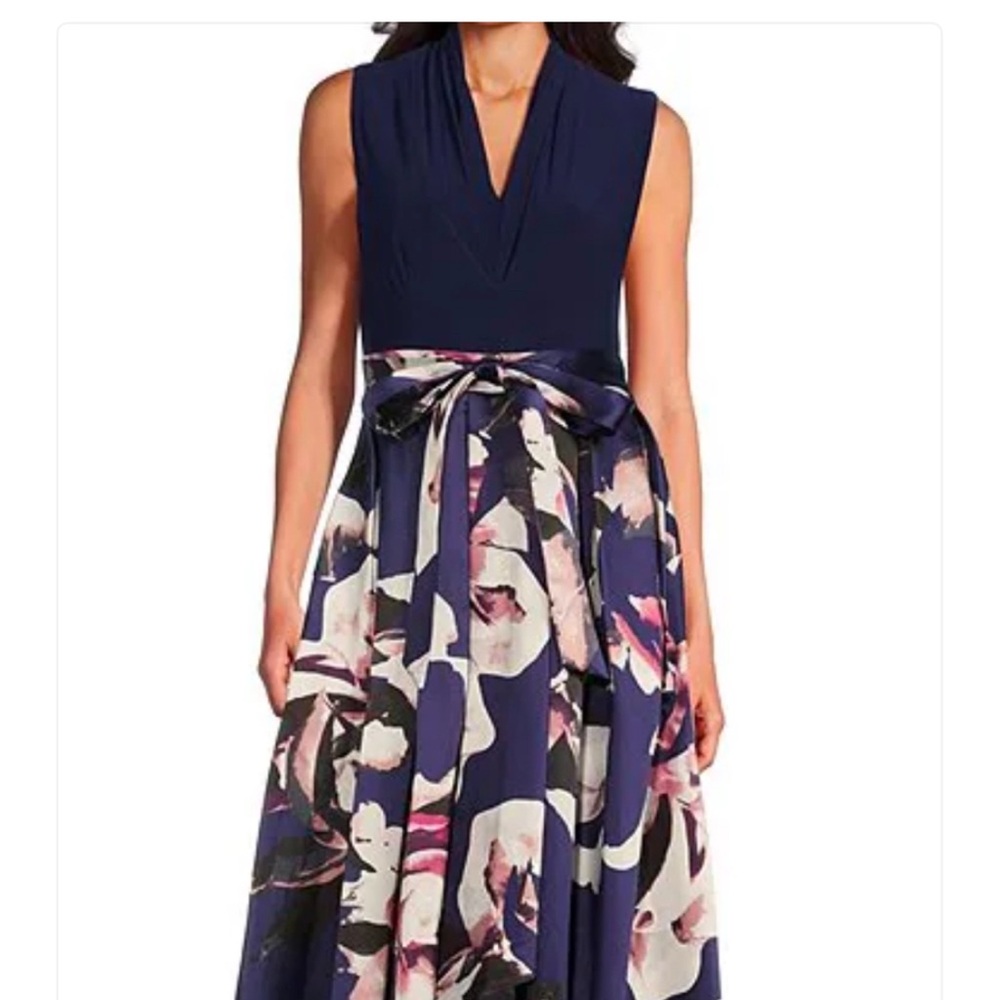 SLNY Hi Lo Dress